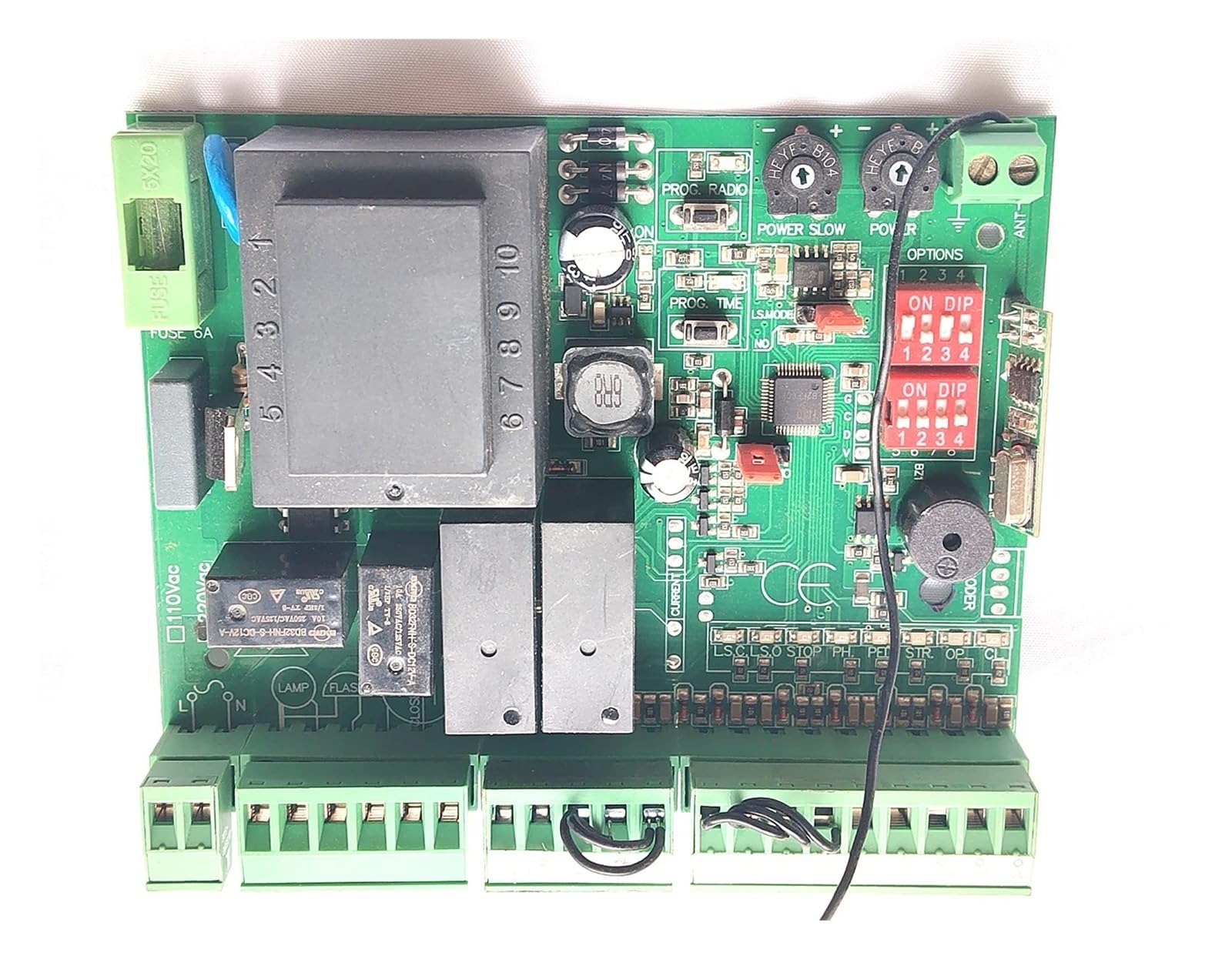 Scheda PCB Da 220 V O 110 V CA for Pannello Di Controllo Dell'apricancello Scorrevole Automatico Pannello Di Controllo Smart Control Center Sostituire I Raccordi | Kit 4