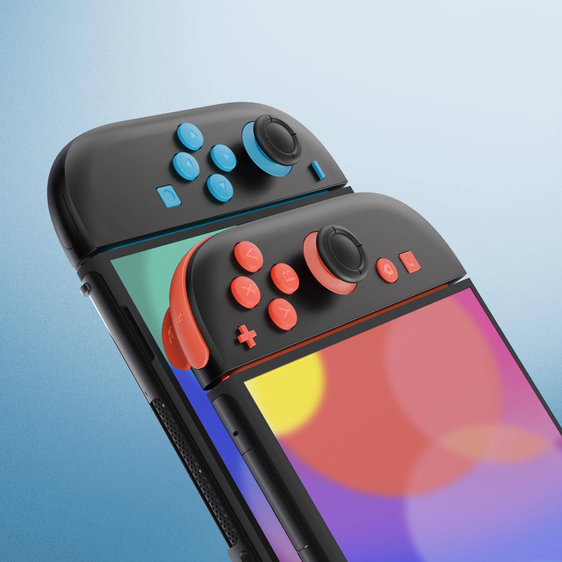 Amazon.co.jp: eXtremeRate Joycon 2対応用DIY交換フルセットボタン