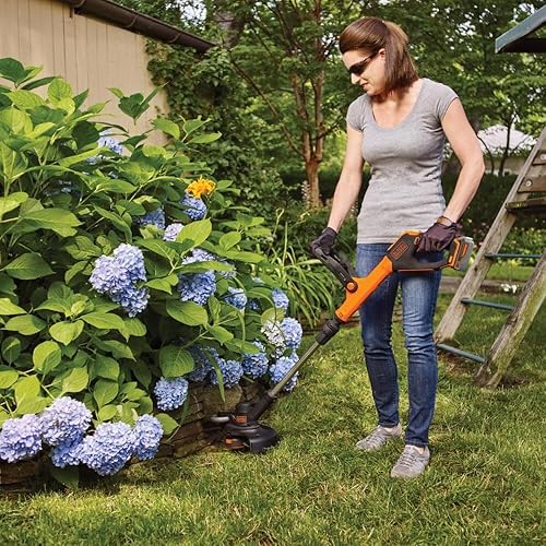 Miniatura 4 de BLACK+DECKER 20V MAX* String Trimmer / Edger, 12-Inch (LSTE523)