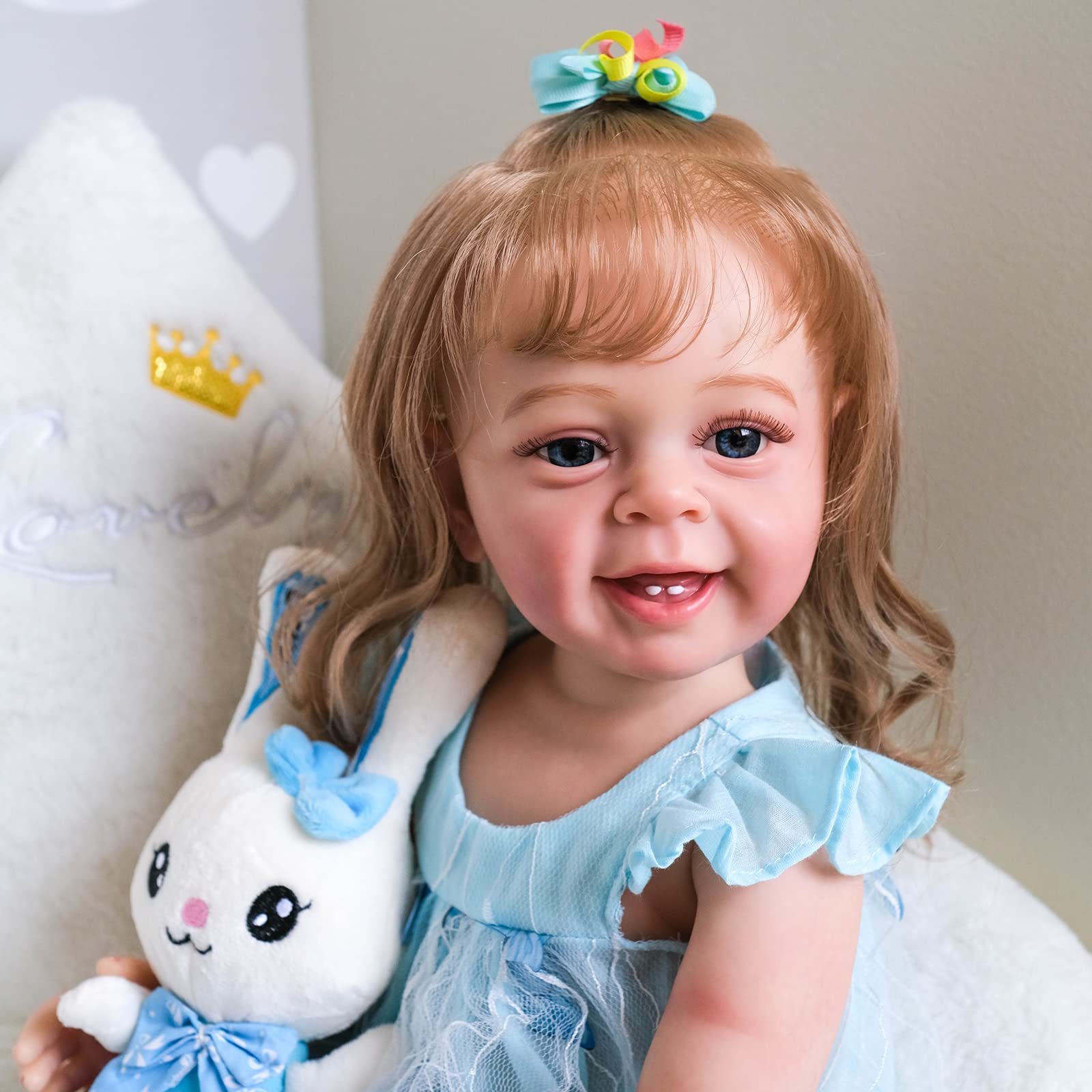 Amazon.co.jp: 55CM22インチフルボディシリコーンリボーンドール幼児