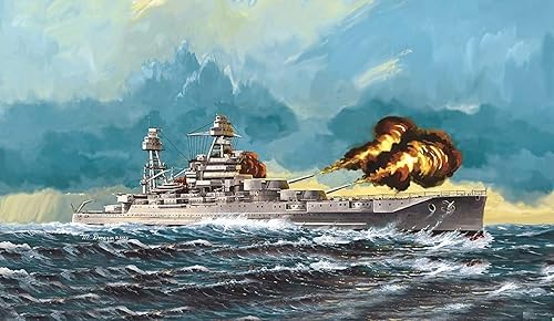 Miniatura 2 de Hobby Boss HY86501 USS Arizona BB-39 Kit de construcción de modelo de barco
