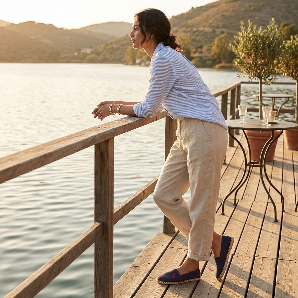 OZABI Espadrilles Homme Made in Espagne Toile Coton Été 39-45