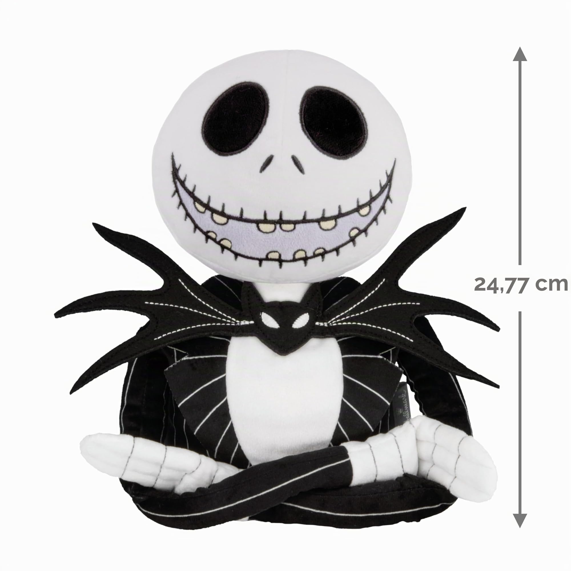 Hallmark Jack Skellington Décoration de Sapin de Noël L'Étrange Noël de Monsieur Jack Noir/Blanc