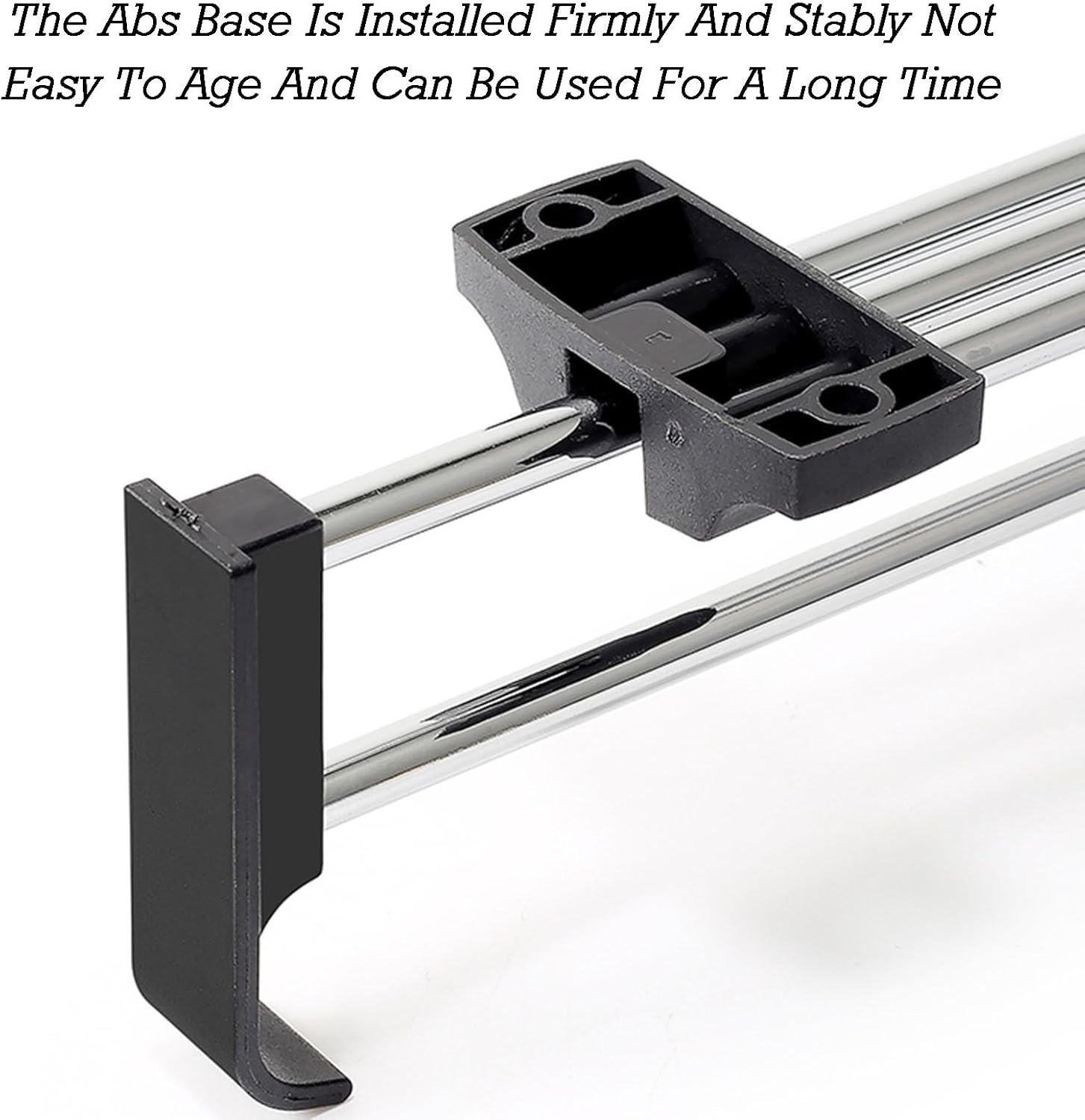 Pull Out Closet Rod,Heavy Duty Pants Rack,Adjustable Clothes Hanger Rail,Top Mounted Wardrobe Clothes Organizer(30cm)