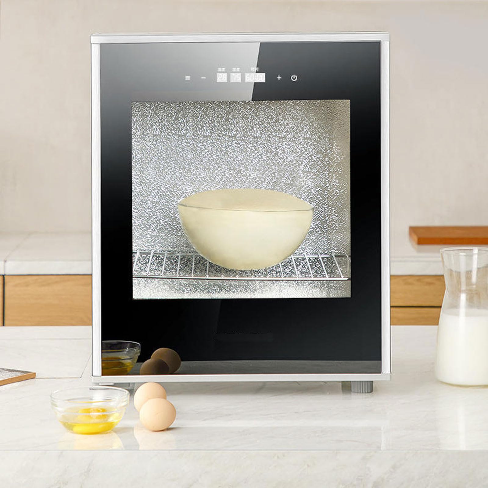 YXYLJOZ 260W Bread Fermentation Box with Humidity Control,40L Desktop Electric Fermentation Machine, 20-50°C Temperature Adjustable, for Bread, Pizza, Sourdough,220v