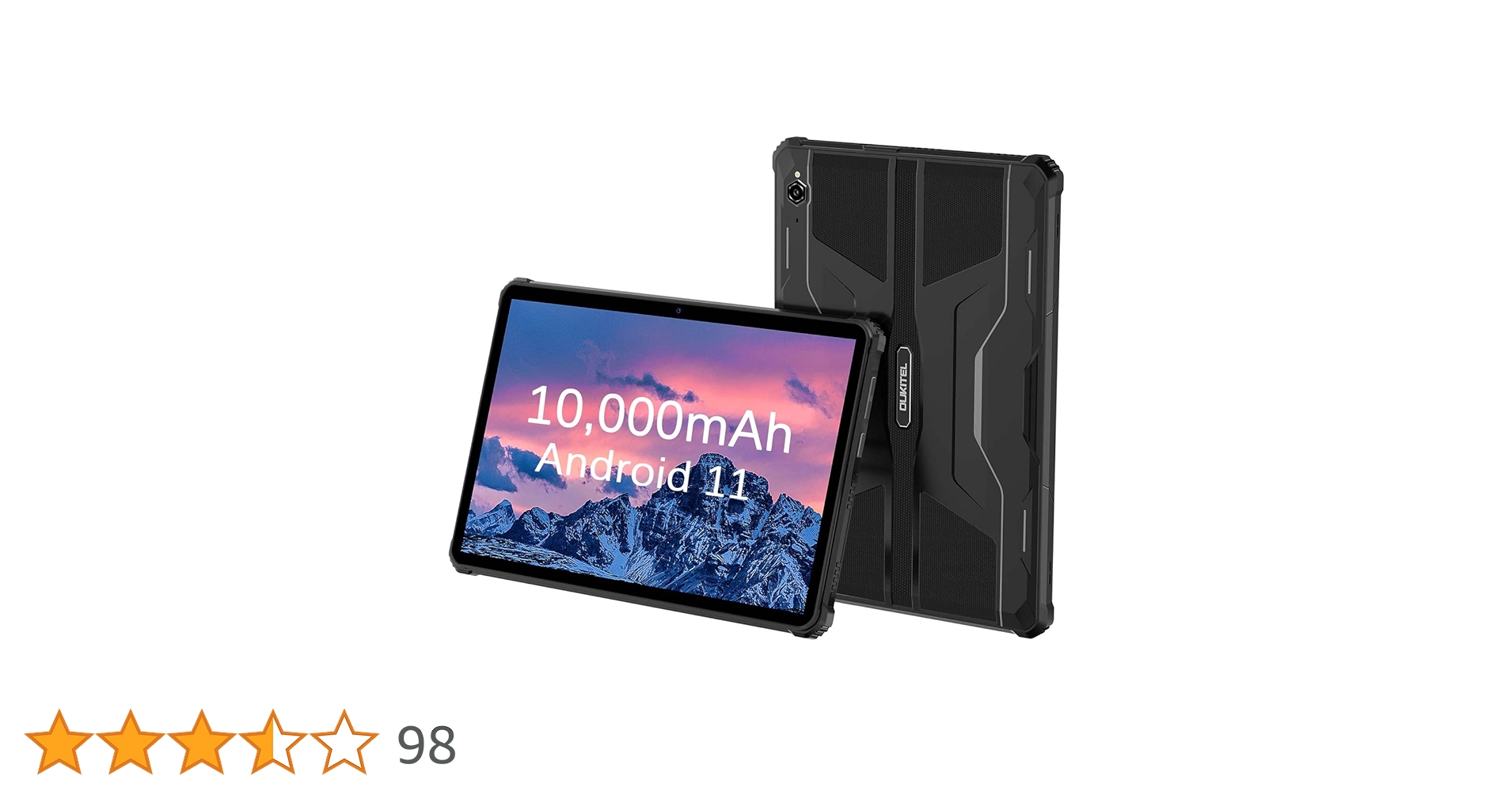未使用　OUKITEL RT1 10.1インチ防水タブレット 10000mAh Amazon.co.jp: 防水 タブレット10.1インチ OUKITEL RT1