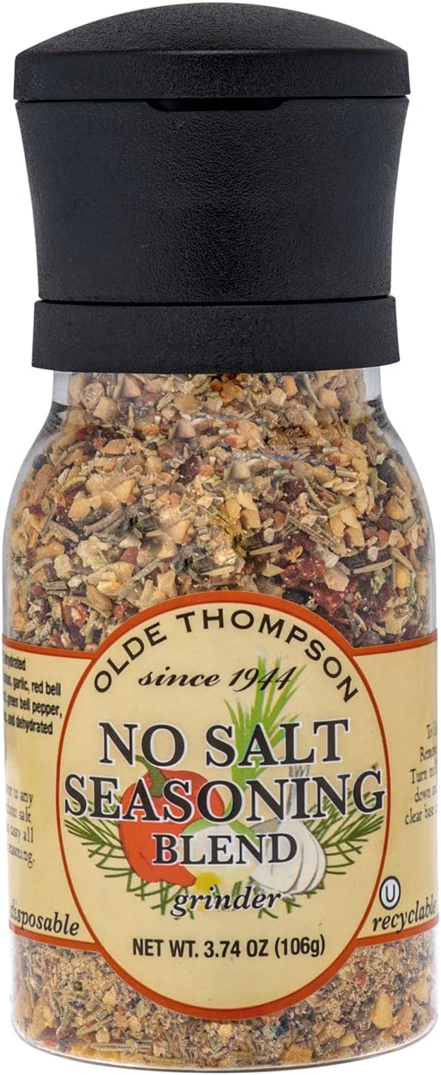 Olde Thompson No Salt Seasoning Blend Grinder, 3.74 Ounce