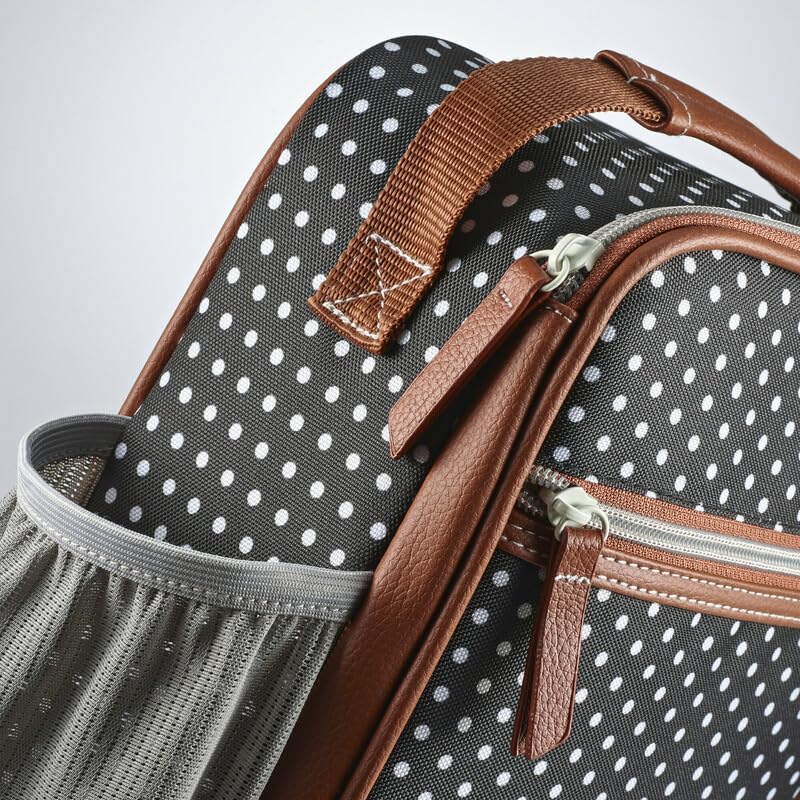 Miniatura 3 de Fit & Fresh Thayer - Bolsa de almuerzo aislada con 2 recipientes para alimentos y vaso de acero inoxidable de 18 onzas, lonchera reutilizable, mini