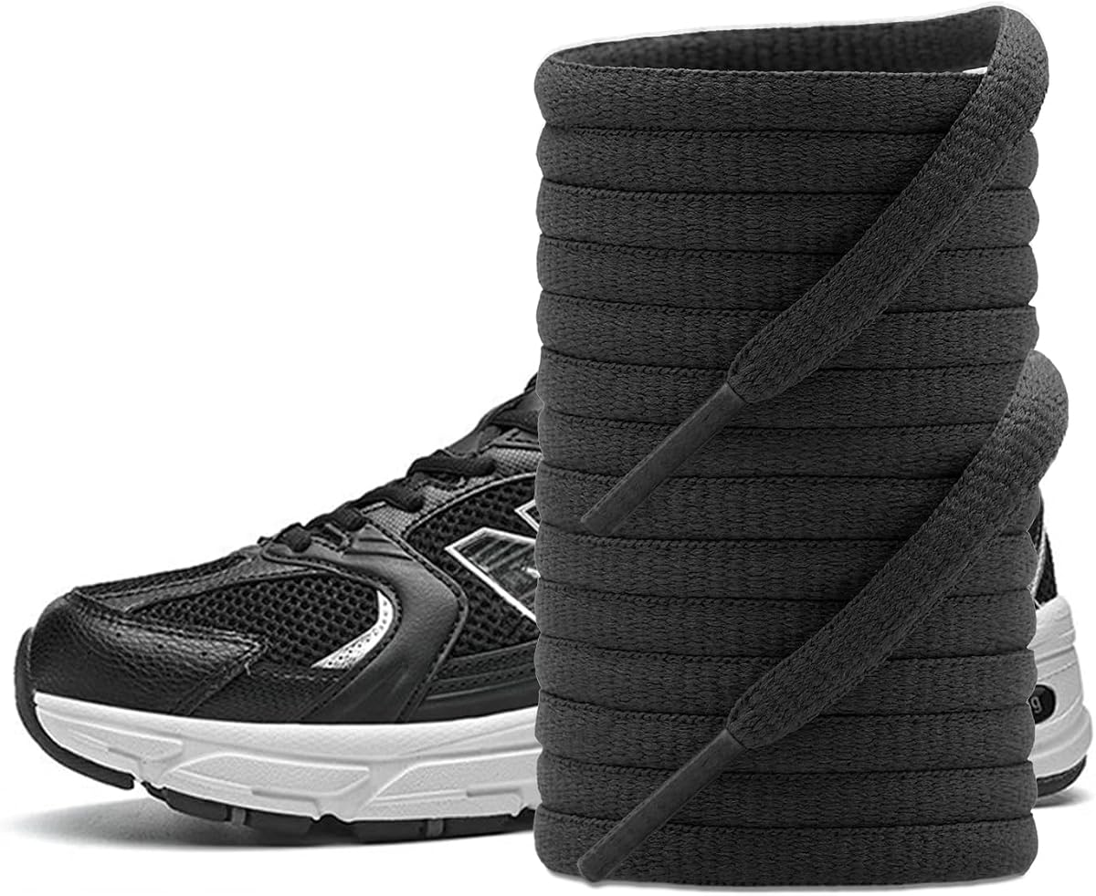 UamGlsob Oval Shoe Laces for New Balance 878/530/420/1080 Sneakers, 1/4"(6mm) Running Shoelaces Strings Replacement