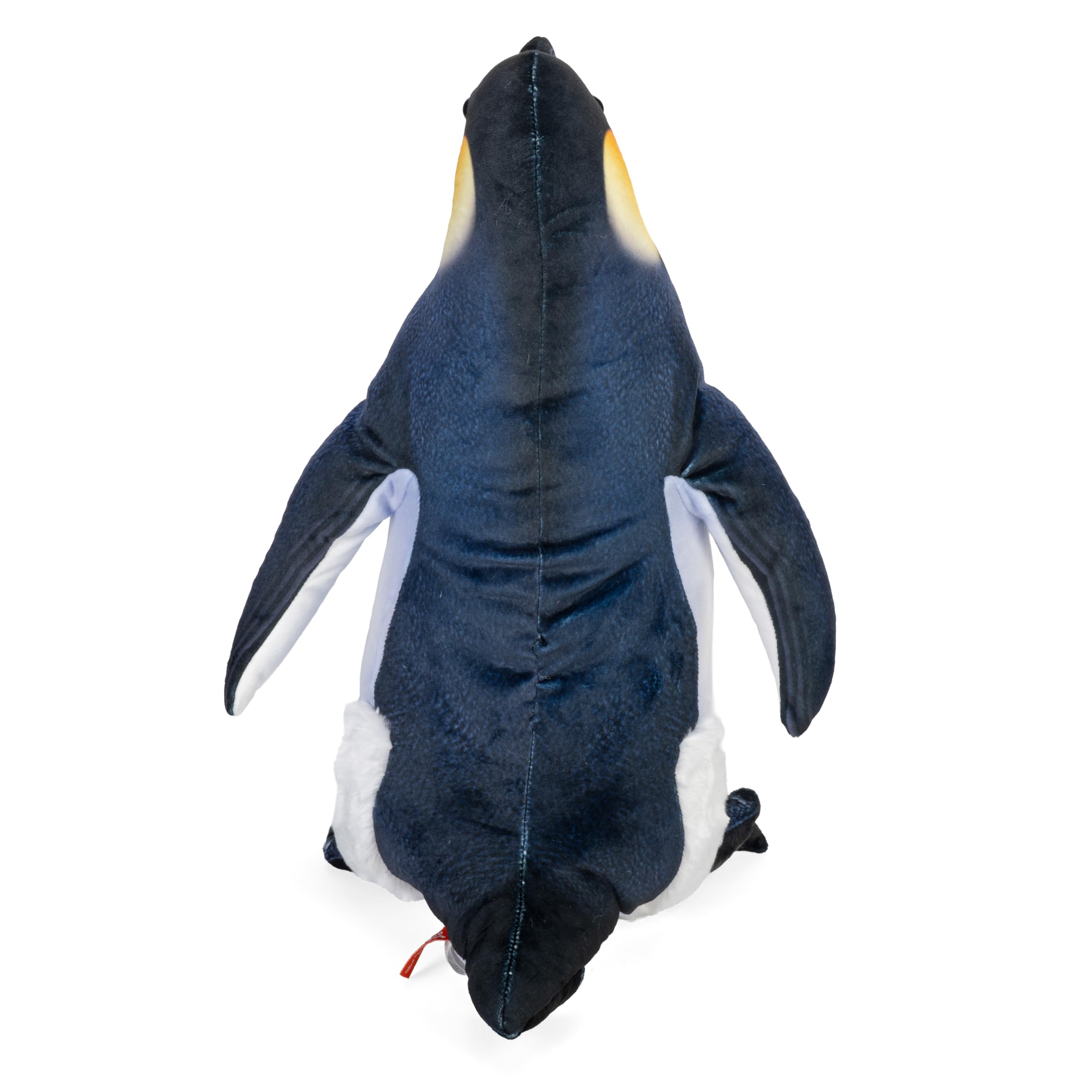 Wild Republic Artist Collection Pinguino Imperatore, Regalo per Bambini, 38 cm, Peluche, riempimento da Bottiglie d'Acqua riciclate