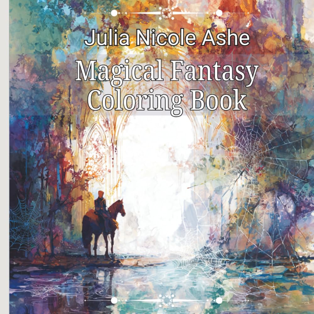 Magical Fantasy Coloring Book