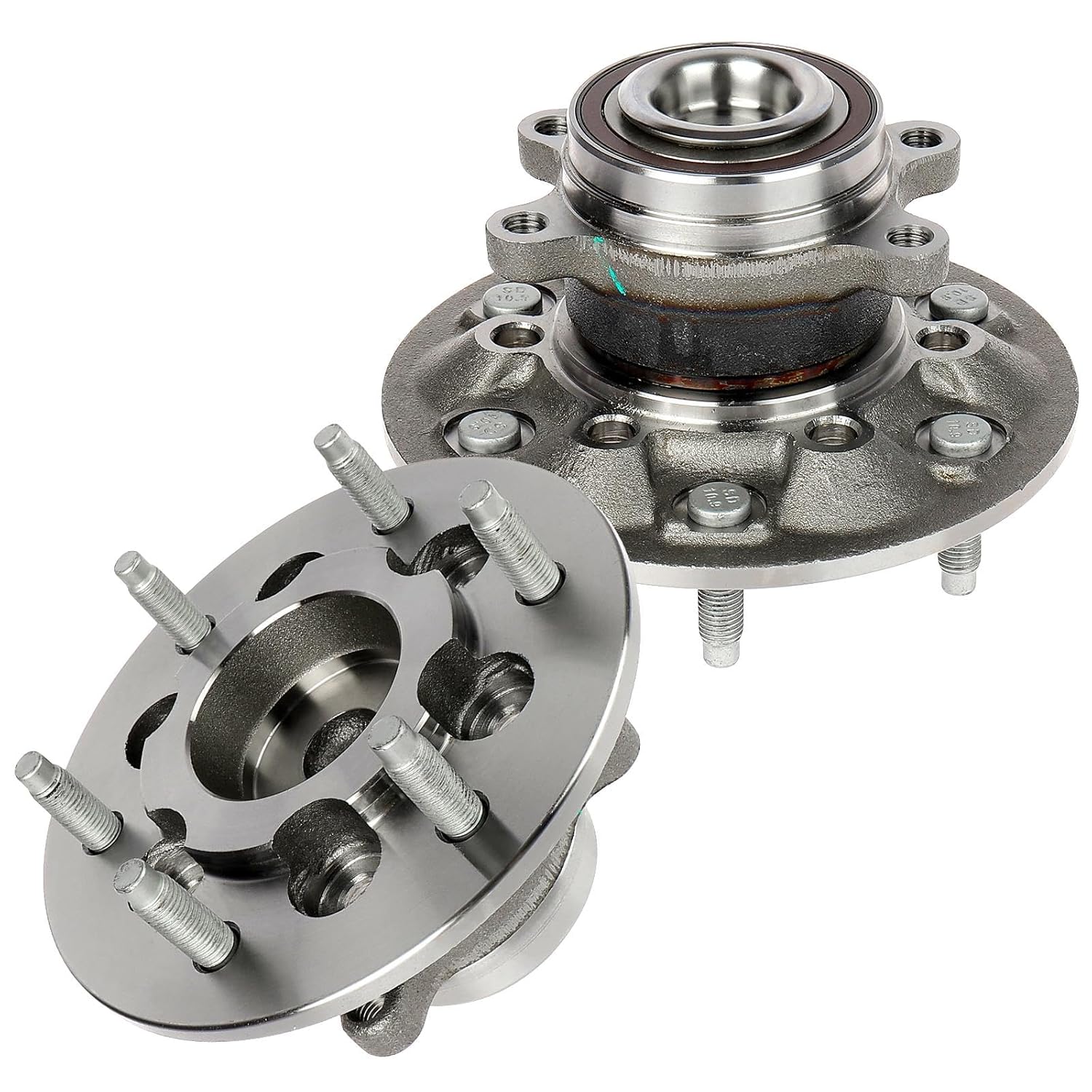 [Pair]DRIVESTAR RWD 2WD 515120 Front Left/Right Wheel Hub and Bearing Assembly for Chevrolet Colorado 2009-2012 for GMC Canyon 2009-2012, 6Lug s w/ABS (SKF: BR930702 Dorman: 951-246)