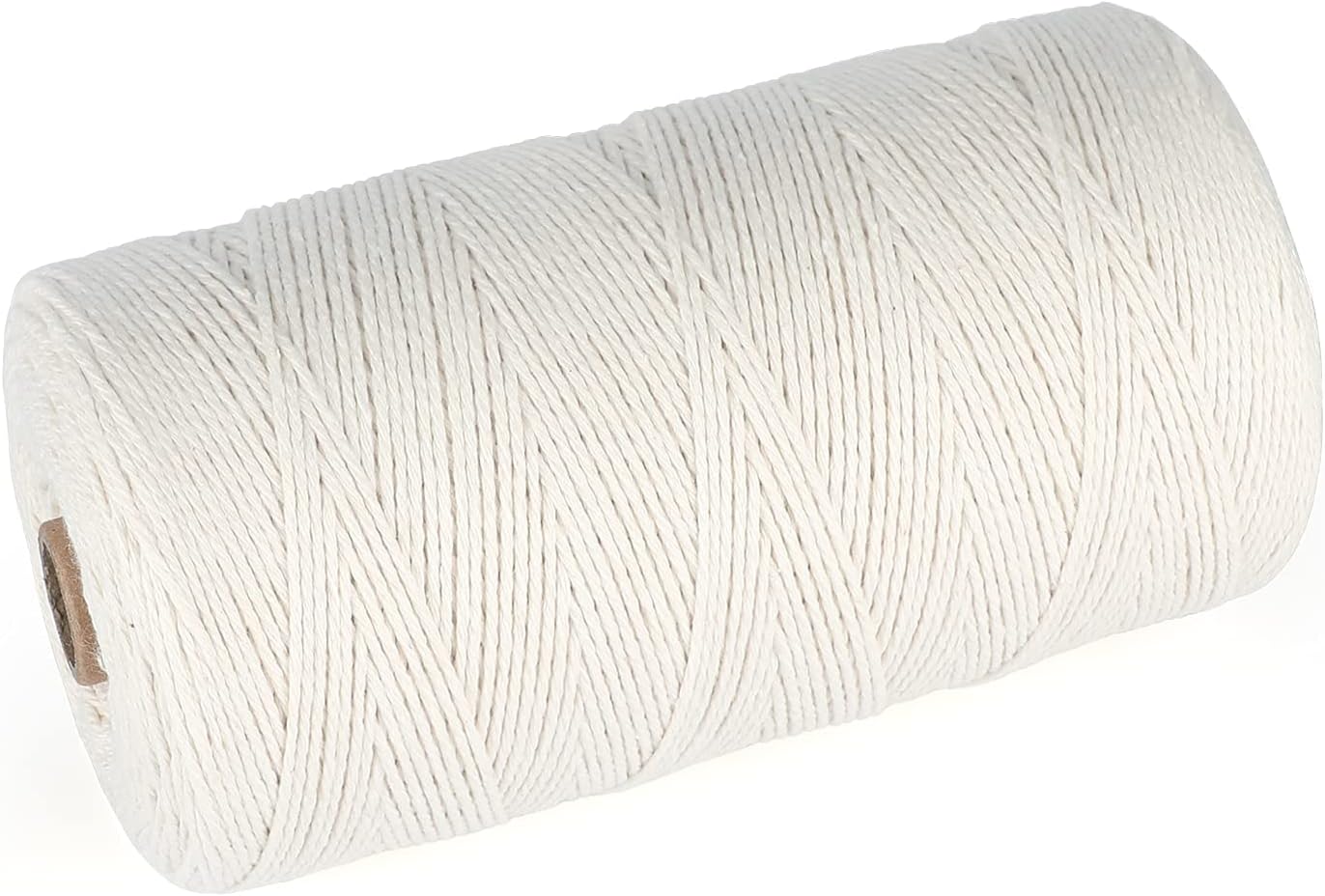 G2PLUS White Cotton String, 1.5MM 1476 Feet Cotton Bakers Twine, Gift Wrapping String, Macrame Cord for DIY Art & Crafts, Home Decor, Gift Packaging