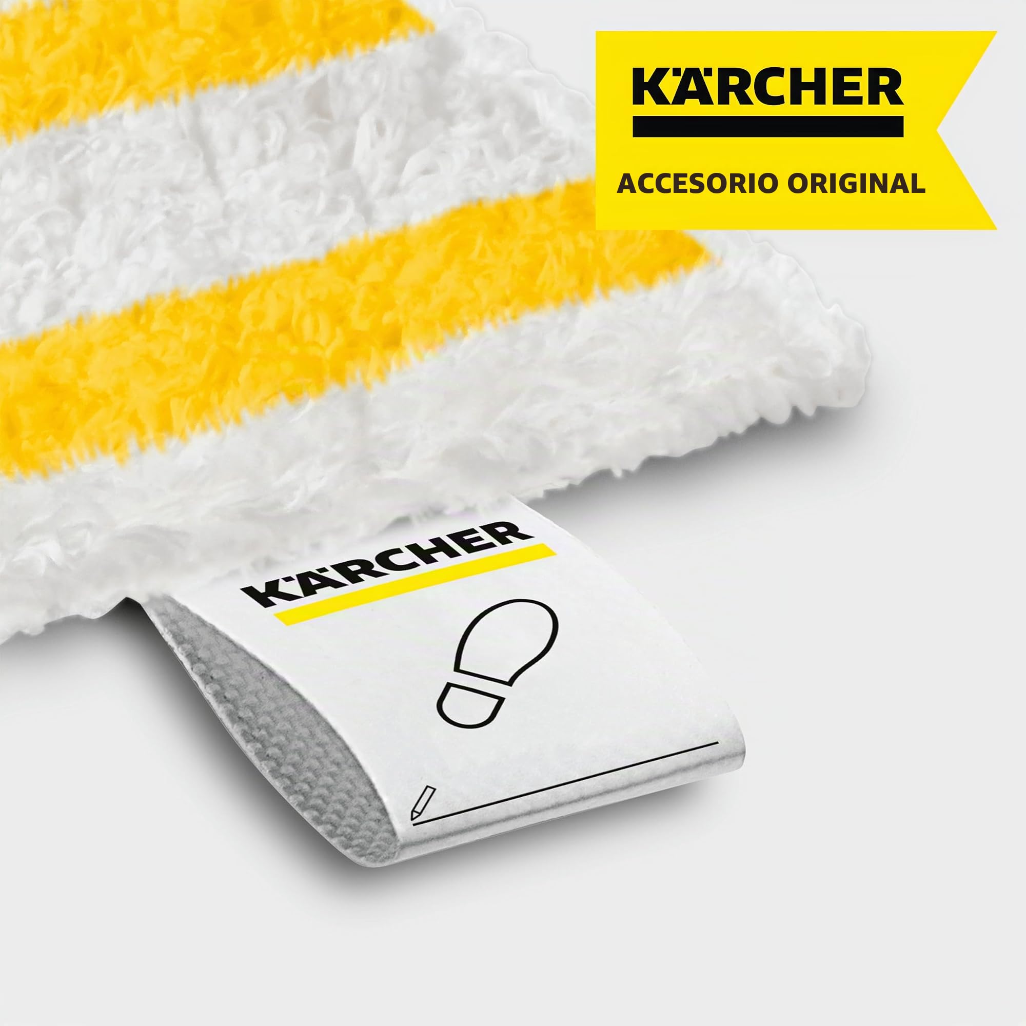 Kärcher Paños de microfibra EasyFix 2 unidades para limpiadora de vapor SC