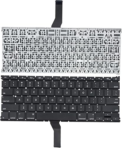 Miniatura 2 de Teclado (inglés de EE. UU.) + kit de tornillos de repuesto para MacBook Air de 13 pulgadas A1369 (mediados de 2011) A1466 (mediados de 2012 a