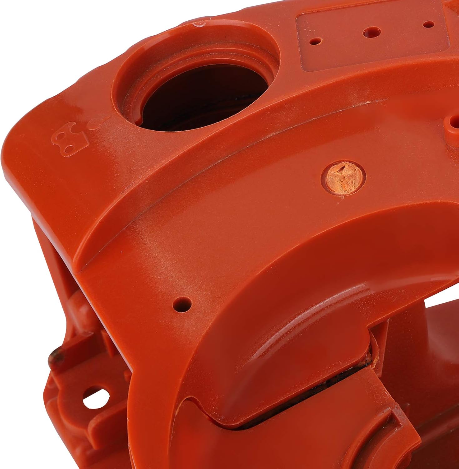 Chainsaw Crankcase Engine Housing Assembly Premium ABS Durable Replacement Part for 450 445 450E 445E 537438201 Chainsaw Engine Protection