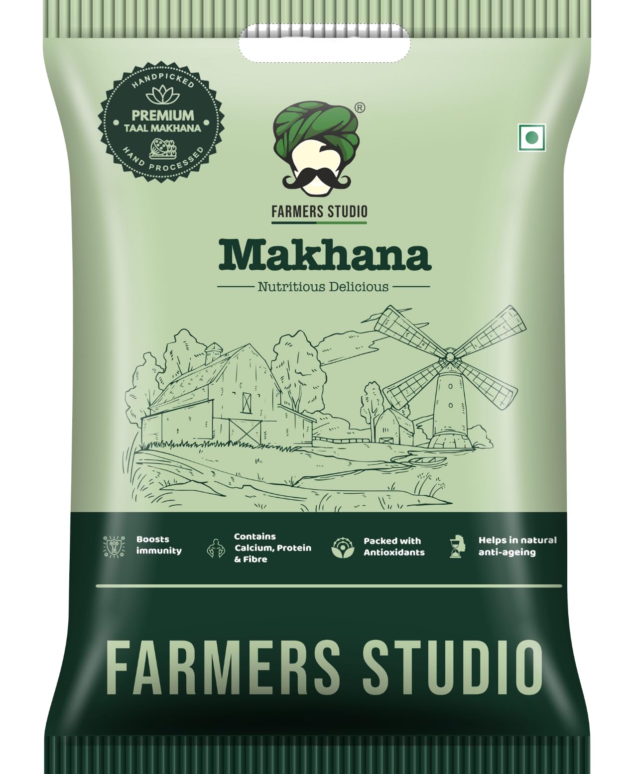 Farmers Studio - Rasgulla Makhana (Foxnuts), 200g | White & Jumbo Size (B0C9T9NV8Q) Amazon Price History, Amazon Price Tracker