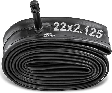 22x2.125 Heavy Duty Bike Inner Tube with 32mm Schrader Valve, Compatible with 22 x 1.75 22x1.95 22x2.10 22x2.125 22x2.20 22 x 2.25 Tire, Fit for 22 inch Bicycle,Road Bike, Mountain Bike