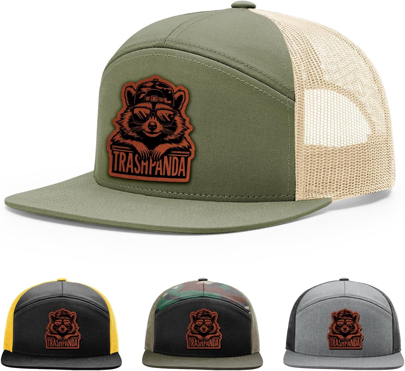 US Raccoon Head, Trash Panda, Garbage Swamp Anima, Woodland Street Cat Hat