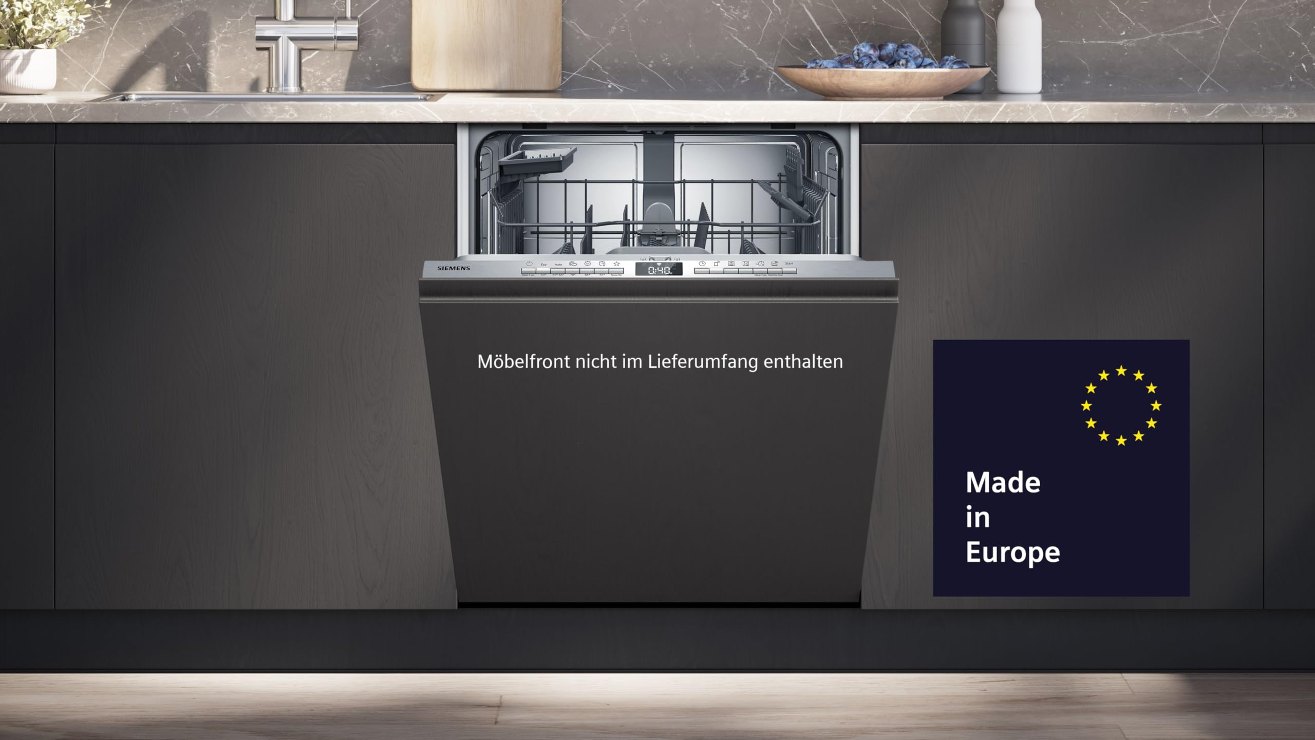 Siemens iQ300Vollintegrierter Geschirrspüler 60 cm XXL-Höhe SX63EX04TE
