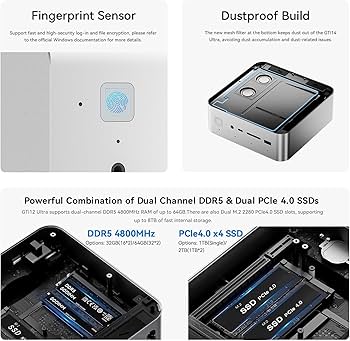 Beelink Gti12 with EXドッキング（未使用） ミニPC Beelink GTI12 Ultra EX Docking Station Mini-PC im Test