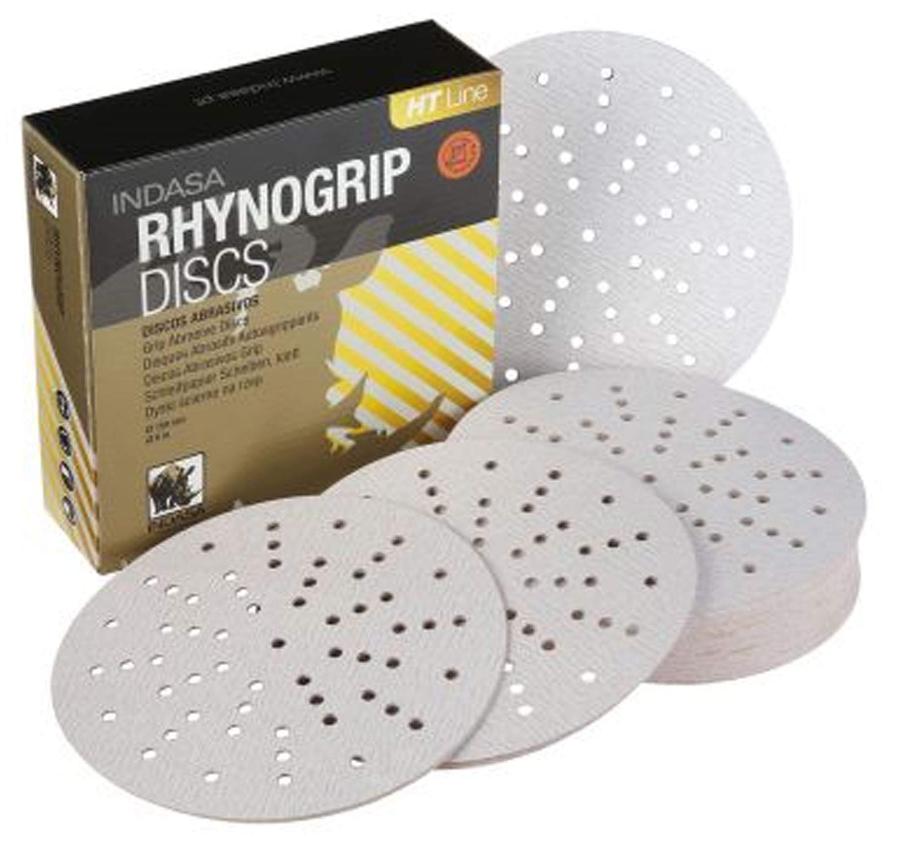 Rhynogrip Beige Indasa Ht Ultravent Line 150Mm 6" Sanding Discs P800 Box Of 50
