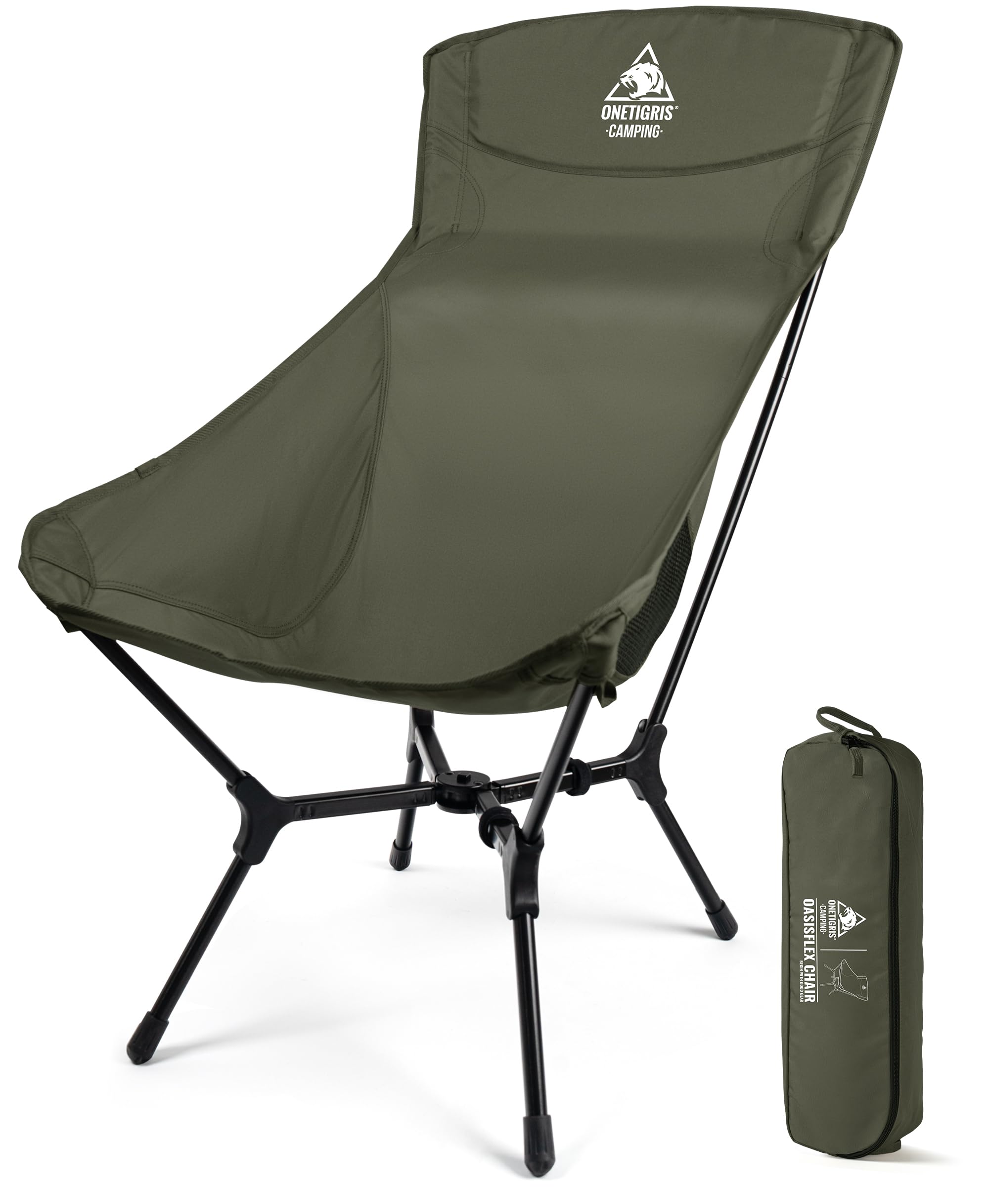 Amazon.co.jp: OneTigris OASISFLEX ハイバックチェア 折りたたみ