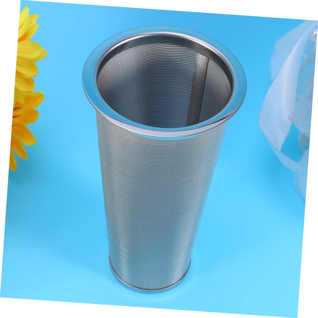 PRETYZOOM 2piezas Colador De Acero Inoxidable Café y Té Filtro De Malla Fina De Reutilizable y Fácil De Limpiar Para Hogar y Cafeterías