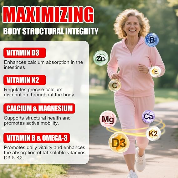 Organic Womens D3 K2 Vitamin Gummies: D3 10000 IU Chewable Vegan Multivitamins Supplement with B12 B6 B9 Plus Magnesium Omega Zinc Calcium - for Immune Energy Skin Support (120Count)