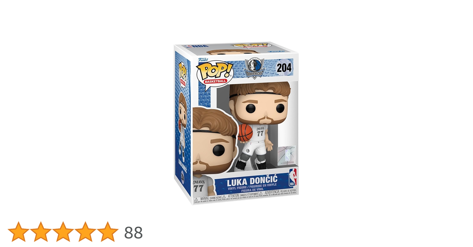 Funko Pop NBA: Dallas Mavericks - Luka Doncic - (24-25 City