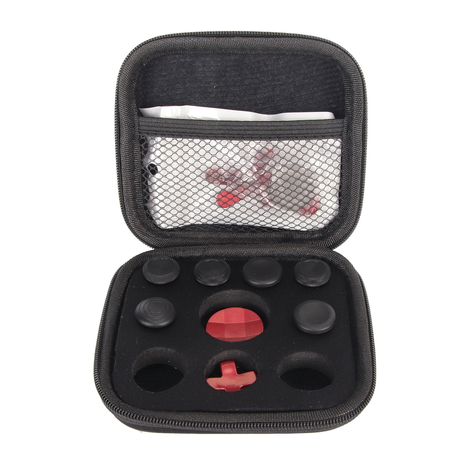 Kit de manettes de remplacement pour Xbox One Elite Series 2 en métal rouge