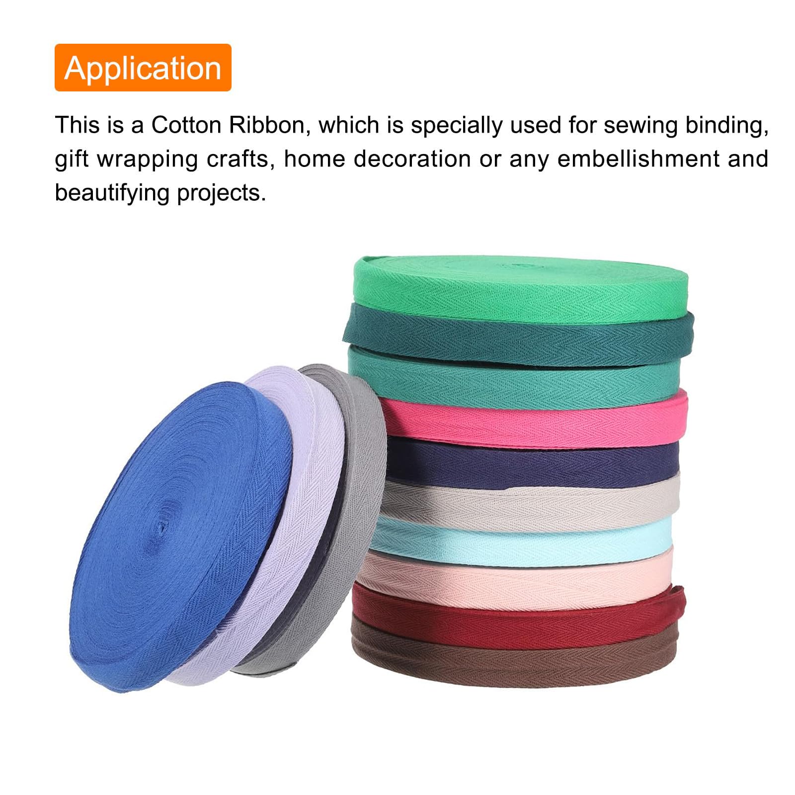 TA-VIGOR Cotton Twill Tape Ribbon 20mm - Image 3