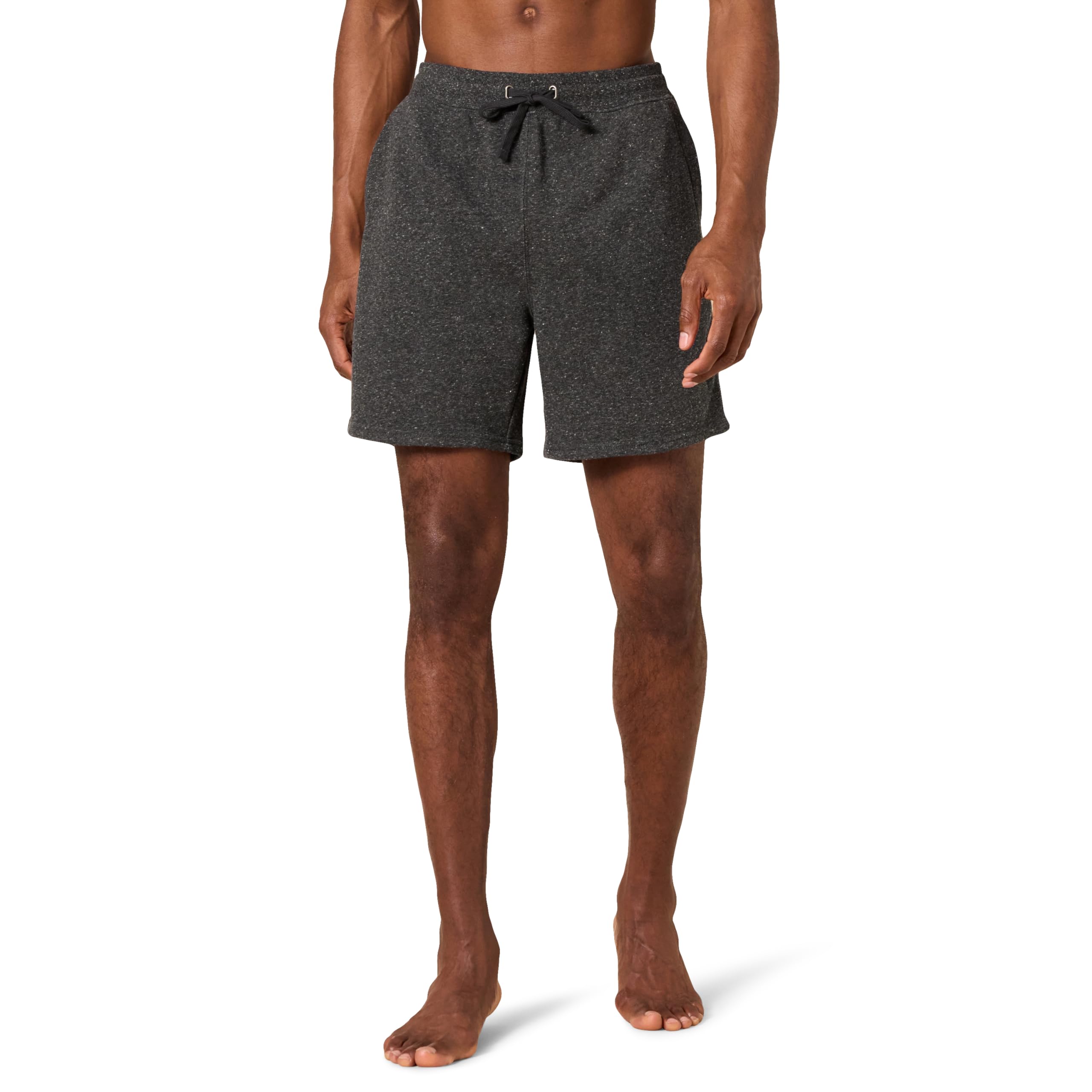 Amazon Essentials Men's Lightweight Sweat Shorts (Available in Big & Tall), Charcoal Heather, S