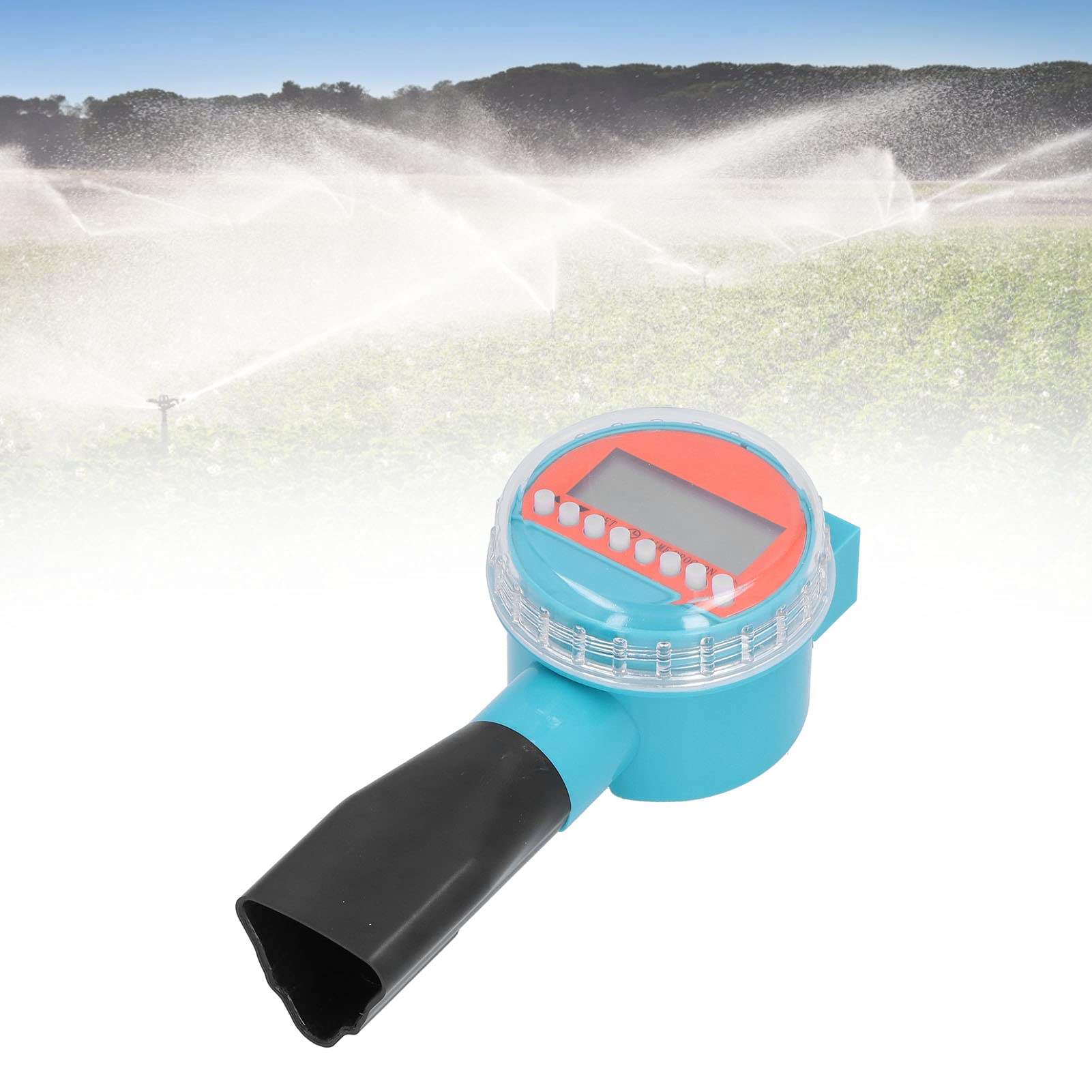 Programmatore Irrigazione con Sensore Pioggia, Timer Acqua Giardino Automatico, Centralina Irrigazione per Prato, Efficiente per Irrigatore