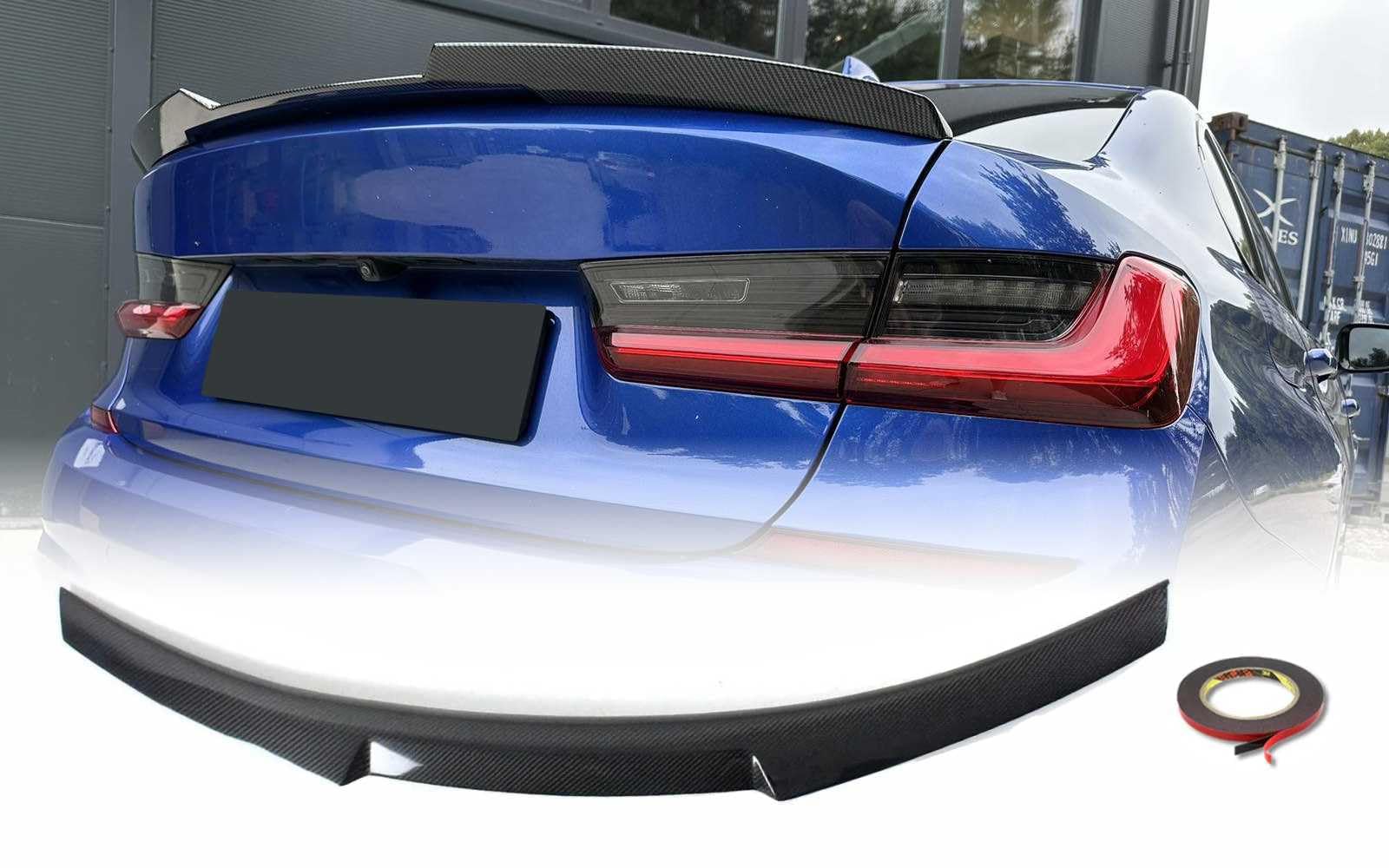 MpTuned G20 M4 Look Spoiler posteriore in carbonio per Serie 3 2019-2023 Performance Tuning 4 porte berlina 318i 320i 330i 340i m340i 318d 320d 330d 340d m340d