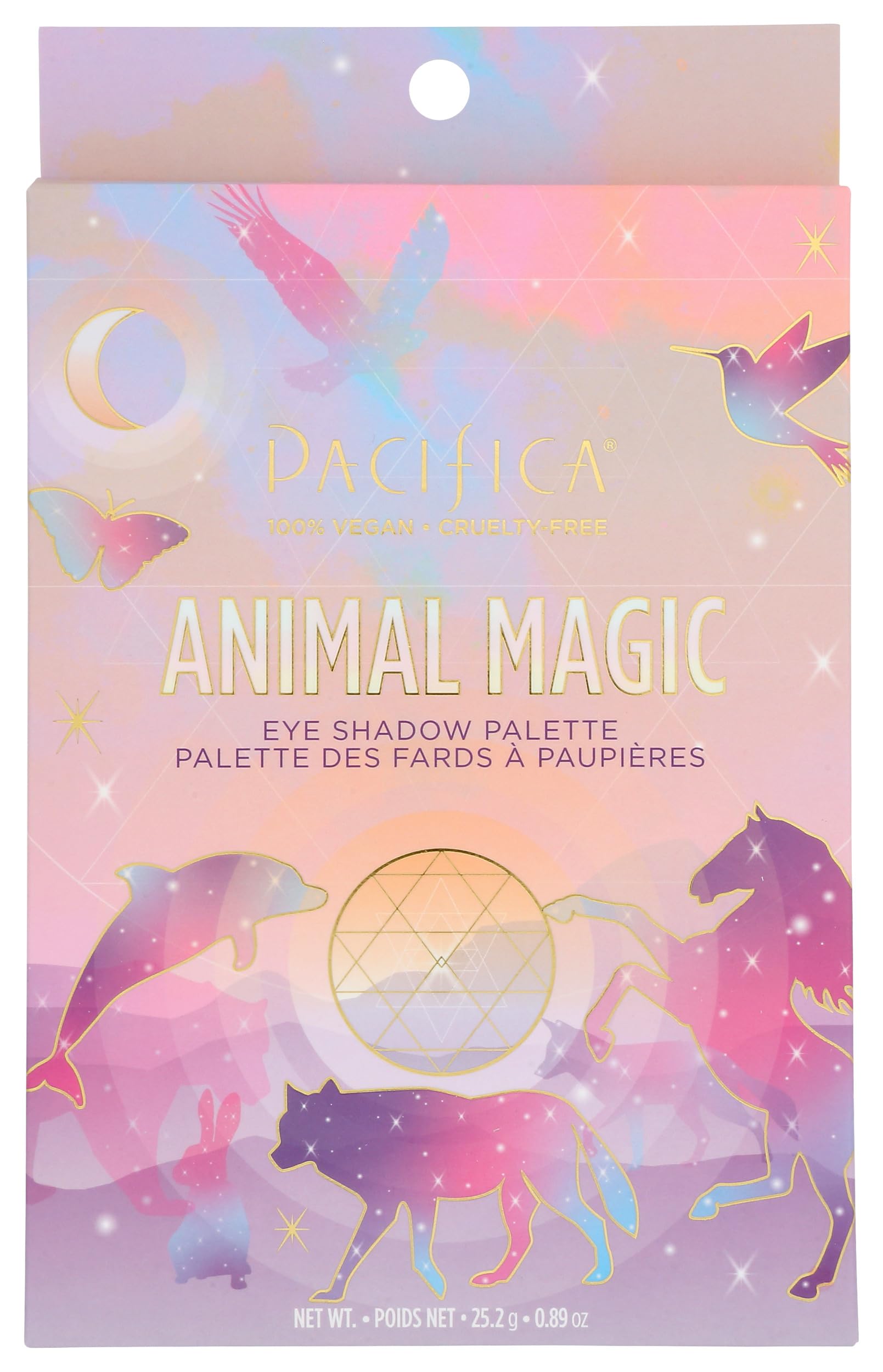 Pacifica Magiczna paleta cieni do powiek zwierząt dla kobiet 0,89 uncji