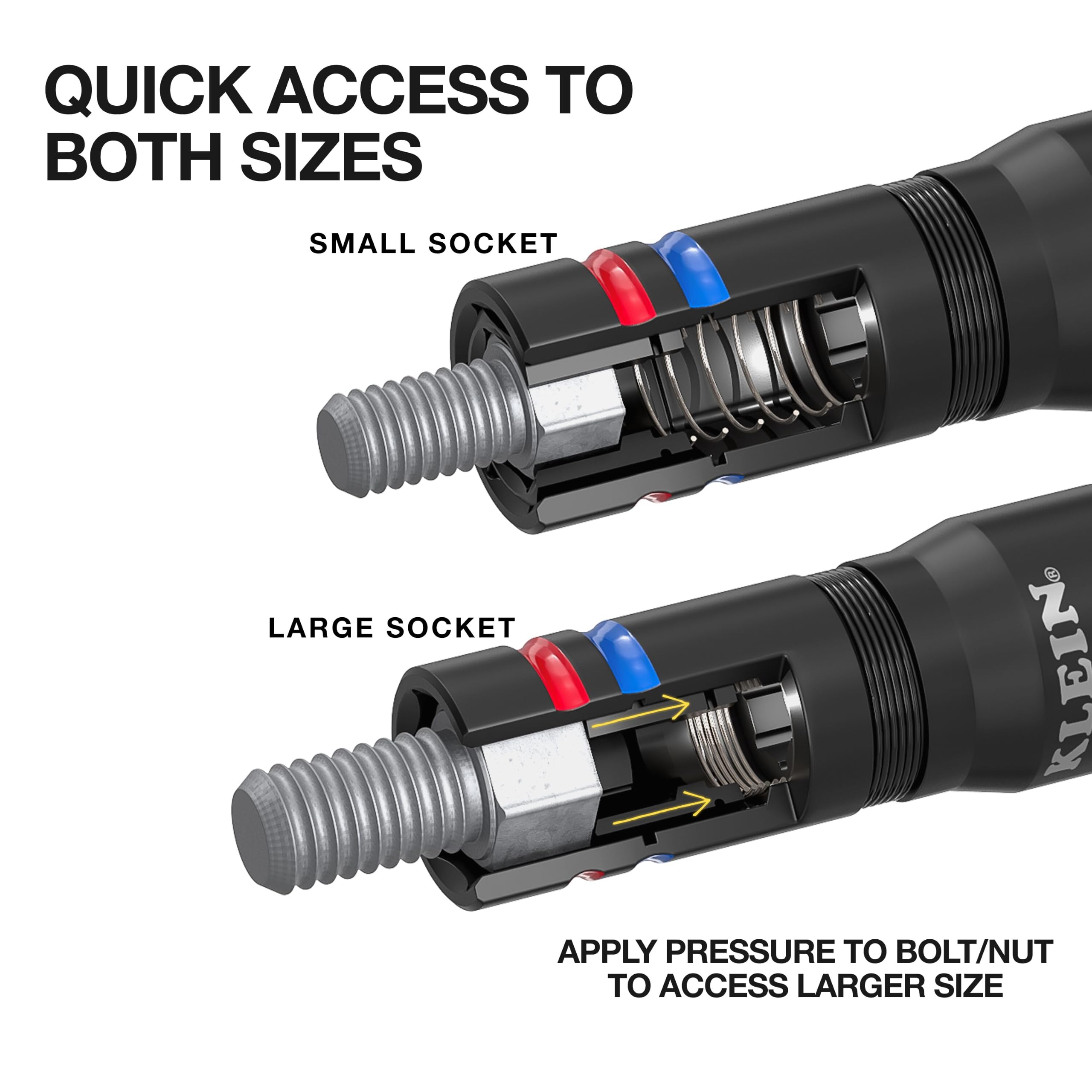 Amazon | Klein Tools 656QS KNECT クアッドソケット 6ソケット24
