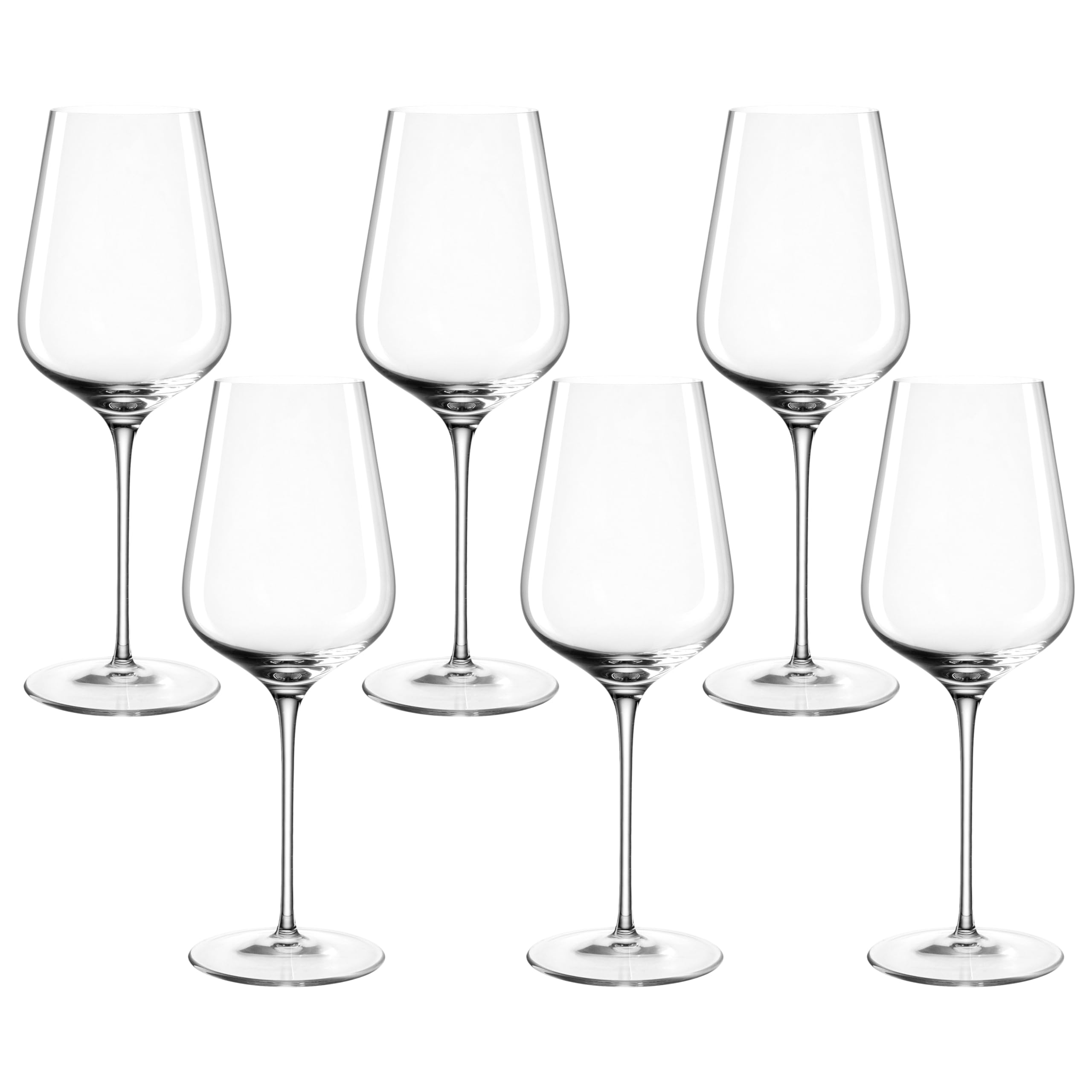 LEONARDO HOME Brunelli-Vaso Gigante (470 ml, 6 Unidades), Cristal