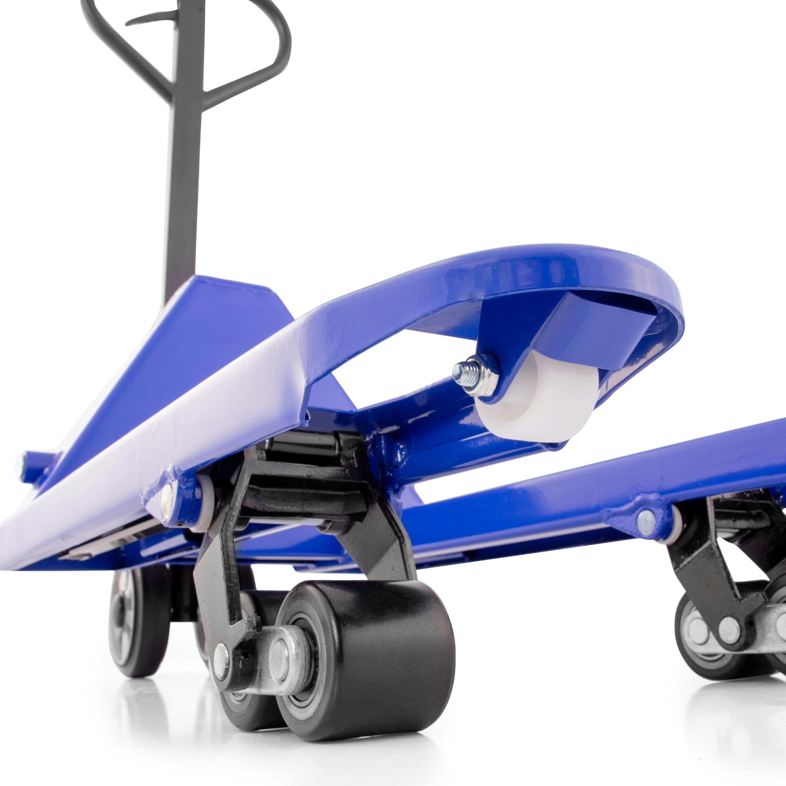 Pallit Transpallet manuale SHORT-R | portata 2500 kg | lunghezza delle forche 800 mm | ruote in gomma | breve