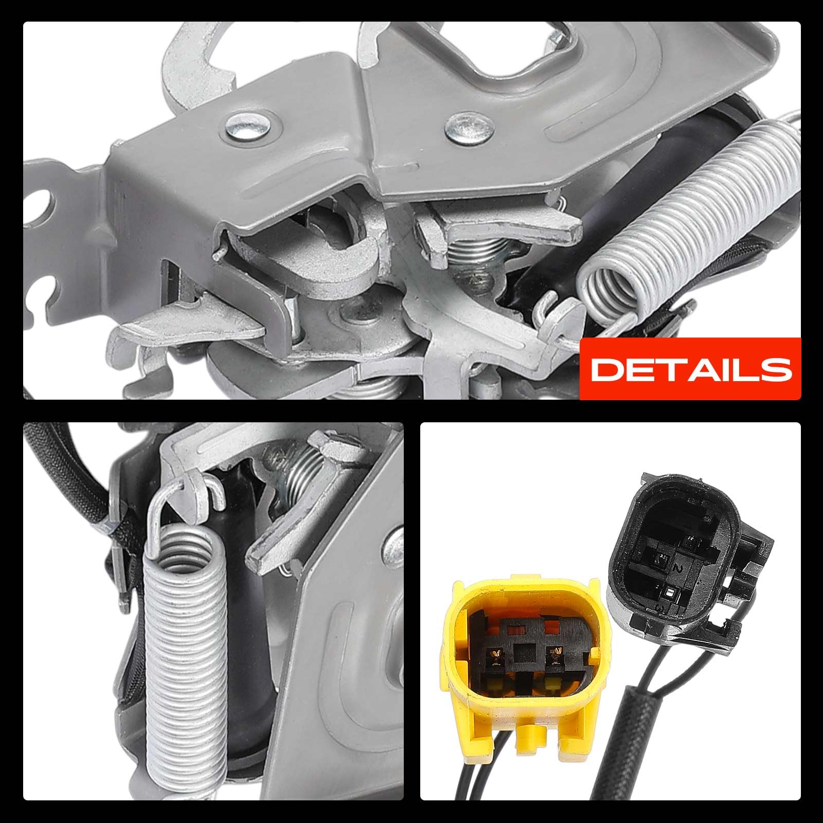 Frankberg Cerradura del capó del Motor Nivel del capó Compatible con Serie 1 F40 Serie 3 Touring G21 G81 Serie 3 G20 G28 G80 2 Gran Coupé F44 4 cabrio G23 G83 Replace# 7468349, 51237468349