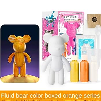 Amazon.co.jp: 流体クマカラーボックスパッケージdiy