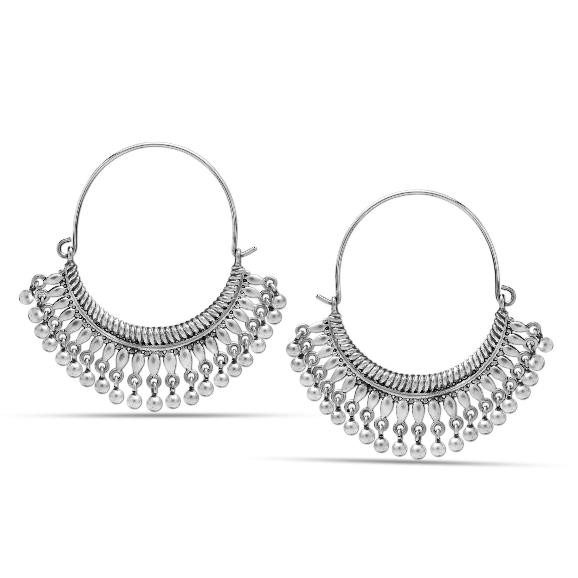 Amazon Brand - Anarva 925 Sterling Silver BIS Hallmarked Jewelry Jhumki Earrings for Women (B09YYP46HW) Amazon Price History, Amazon Price Tracker