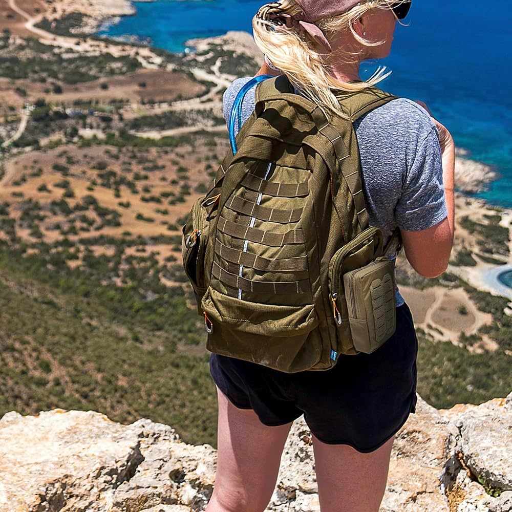 TSPRO Tactical Admin Pouch - Military EDC Utility Organizer for MOLLE Gear, Tool & Accessories - Image 6