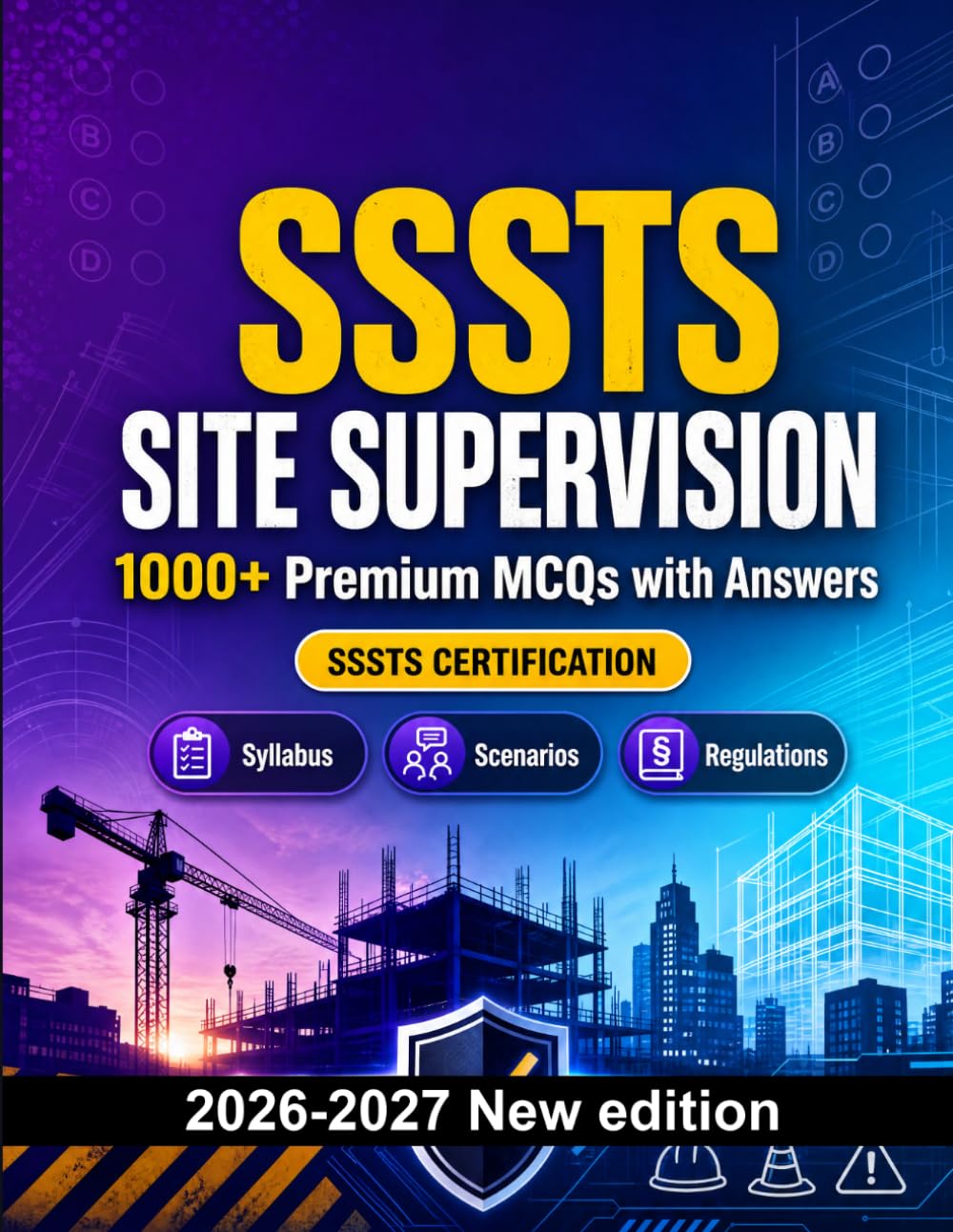 SSSTS Site Supervision : 1000 MCQ with Answers: Certification prep: MCQ Syllabus, Scenarios, Regulations, Professional standards and mock papers to pass