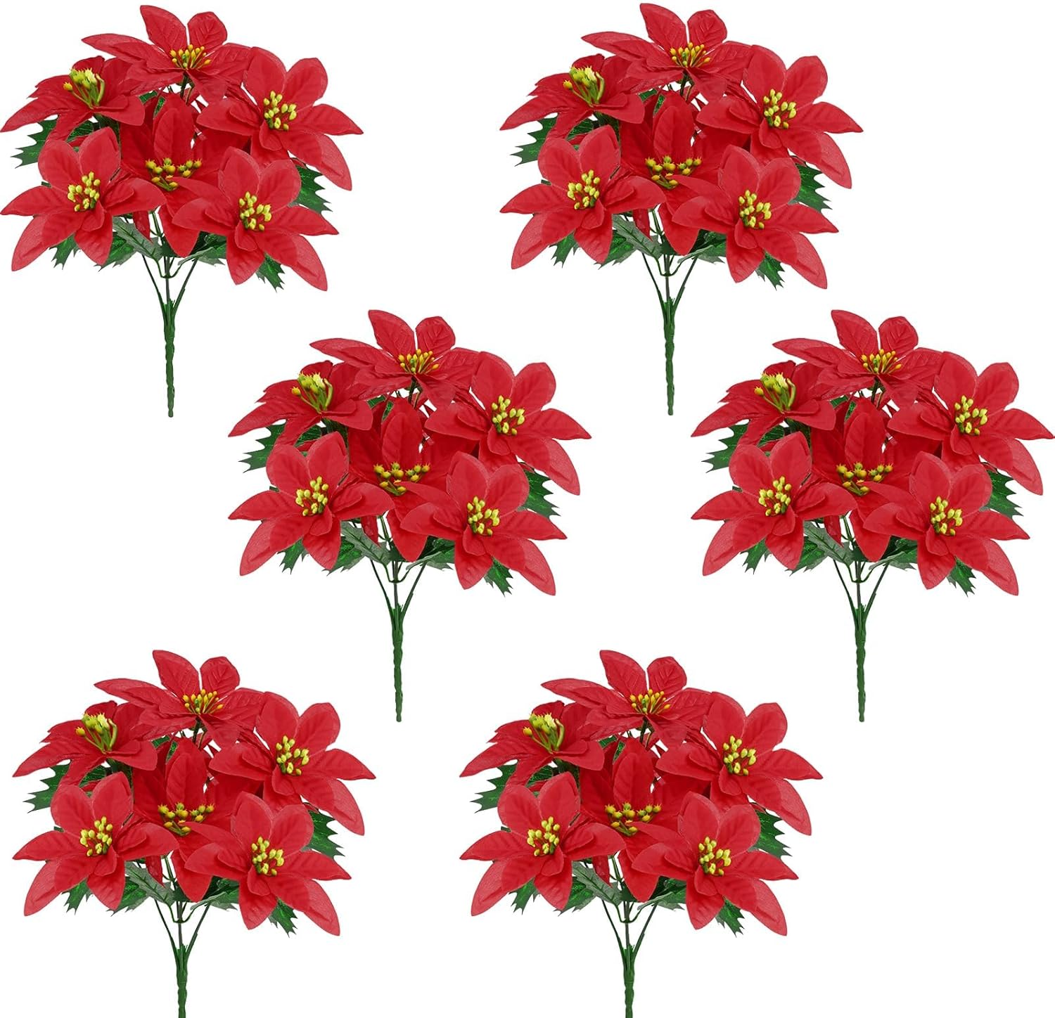 NESLIN Christmas Decor6 Pack Christmas Artificial