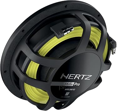 Hertz MPS 250 S2, Mille PRO 10 2-Ohm Single Voice Coil Shallow Subwoofer