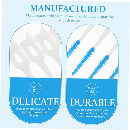 320pcs Interdental Brushes - Portable Teeth Cleaning Floss Picks