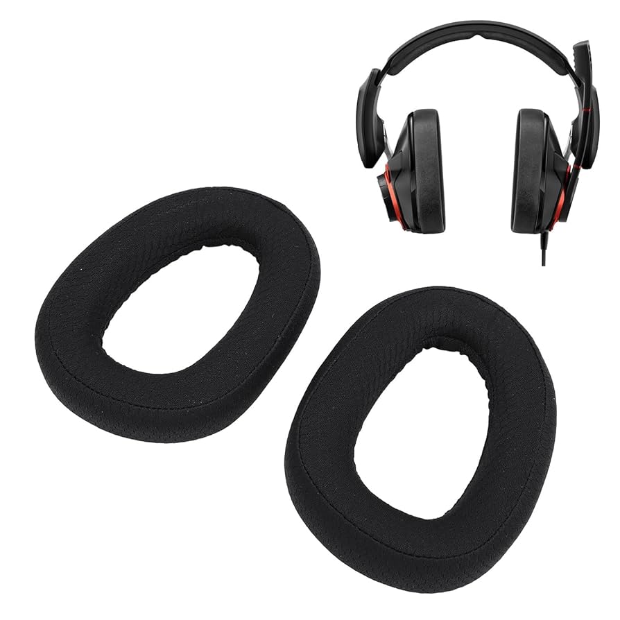 Senheiser EPOS GSP600 イヤーパッド新品交換済み EPOS Sennheiser ゼンハイザー ゲーミング ヘッド セット 交換用