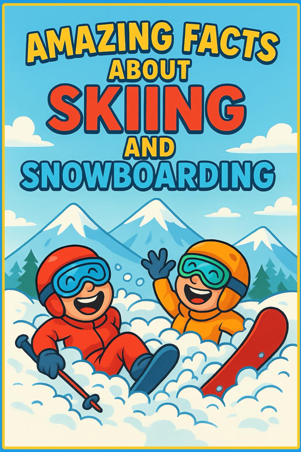 Amazing Facts About Skiing and Snowboarding: 250 Incredible Stories, Records, and Trivia from the Slopes: The Ultimate Winter Sports Knowledge Book ... for Ski and Snowboard Enthusiasts of All Ages