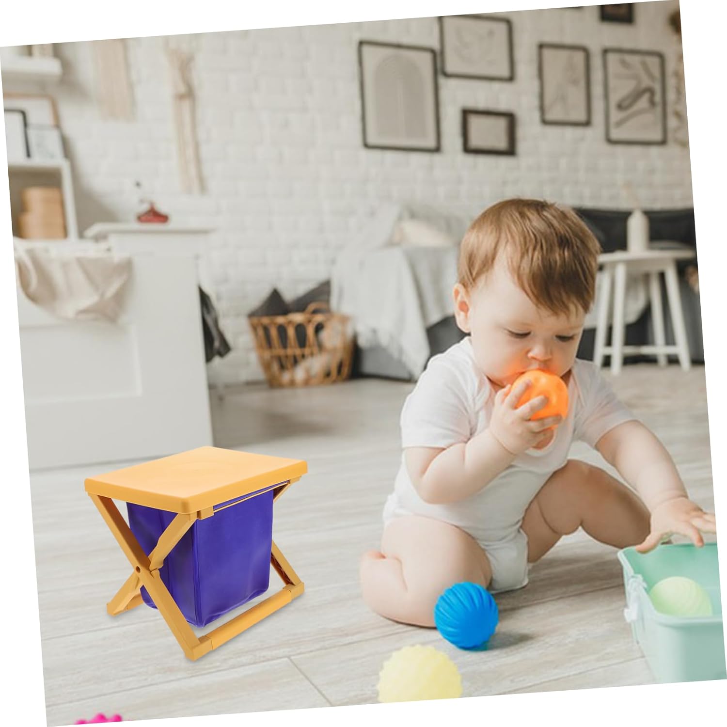 Foldable Travel Potty 20l Bucket Lid Portable Toddler Potty Car Camping Toilet Sturdy Pp Tpe Material